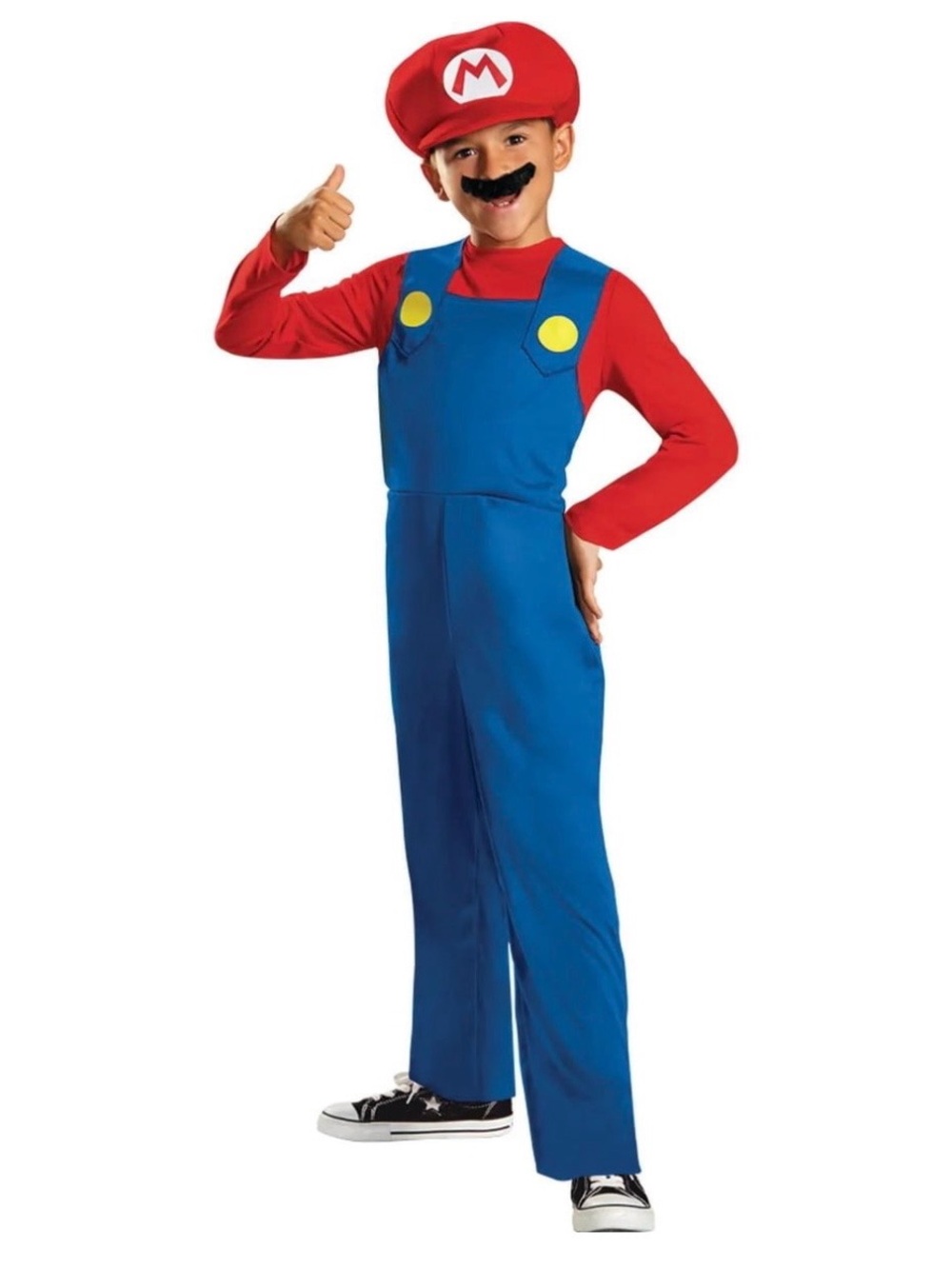 Disguise Deluxe Super Mario Bros.™ Mario Jumpsuit Costume Medium